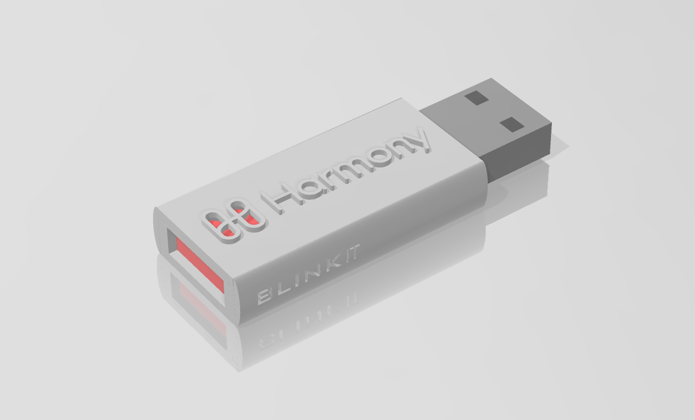 Harmony USB flash drive prototype