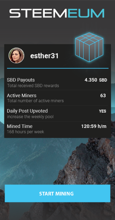 Steemeum virtual mobile mining app for android